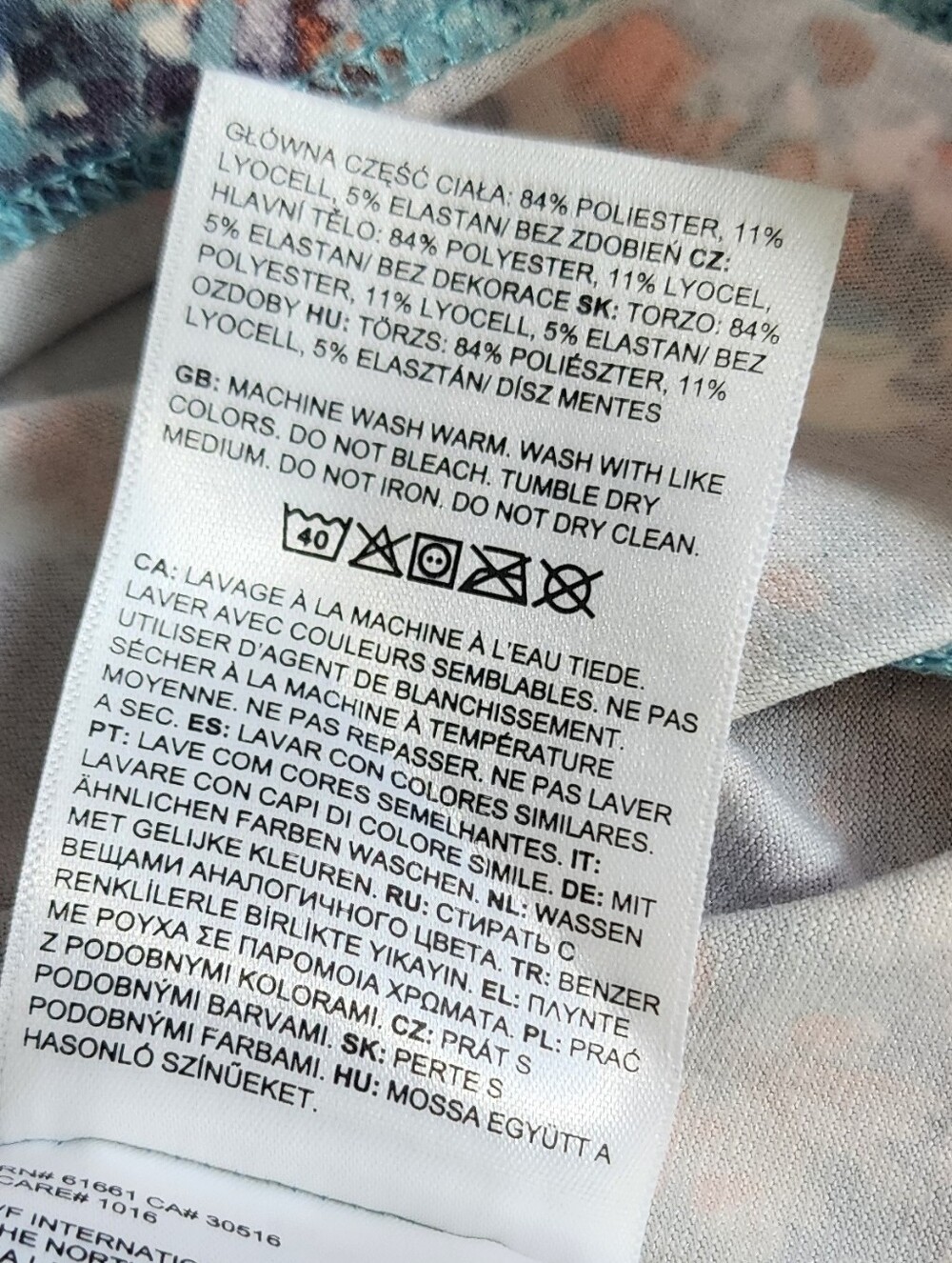 THE NORTH FACE | Floral Print Tank Top with Blue Trim - Women's - Picture 6 of 11